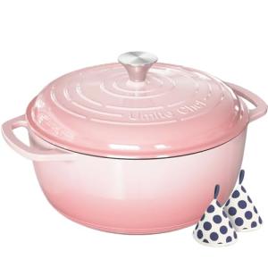 Umite Chef 6QT Enameled Cast Iron Dutch Oven