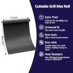 UBeesize Heavy Duty Non-Stick Grill Mat Roll
