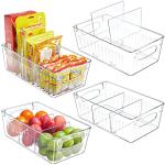 Kootek Stackable Refrigerator Organizer Bins (4 Pack)