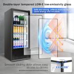 BINGERMA 6.5 Cu.Ft Glass Door Beverage Cooler
