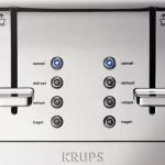 KRUPS Stainless Steel 4-Slice Toaster with Settings
