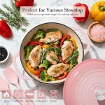 Umite Chef 6QT Enameled Cast Iron Dutch Oven