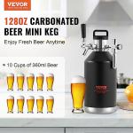 128Oz Stainless Steel Beer Growler Tap System