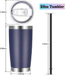 VEGOND 20oz Vacuum Insulated Stainless Steel Tumblers