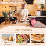 Deedro Stainless Steel Baking Sheet Set of 2