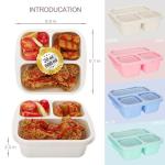 Kids Lunch Bento Box Set - 4 Pack