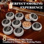 Electric Whiskey Smoker Kit with 8 Wood Chips