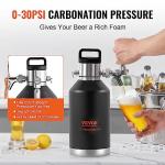 128Oz Stainless Steel Beer Growler Tap System