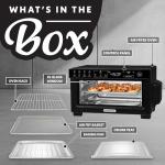 Gourmia Digital Air Fryer Toaster Oven - 4 Slice