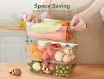 Kootek Stackable Refrigerator Organizer Bins (4 Pack)