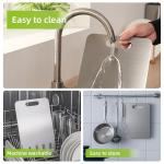 Stainless Steel Cutting Boards Set - 3 Pieces