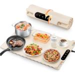 Electric Food Warming Mat with Adjustable Temperature