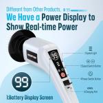 Electric Spin Scrubber with 8 Brush Heads