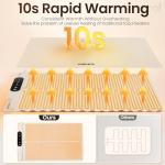 Electric Food Warming Mat with Adjustable Temperature
