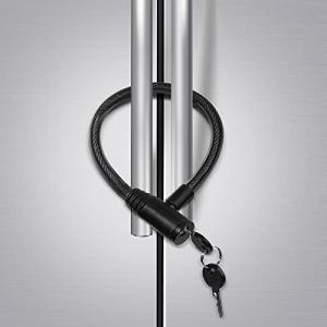 Childproof Fridge Lock with Keys for French Doors