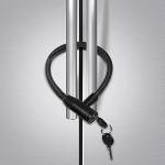 Childproof Fridge Lock with Keys for French Doors