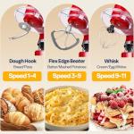 VIVOHOME 6 Qt Stand Mixer with One-Touch Presets