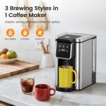 Single Serve Coffee Maker for K-Cups and Grounds