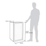 NewAir Beverage Cooler for 126 Cans, 37°F