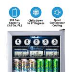 NewAir Beverage Cooler for 126 Cans, 37°F