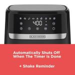 BLACK+DECKER 6QT Air Fryer with Touchscreen Controls