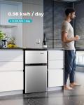 EUHOMY 3.2 Cu.Ft Mini Fridge with Freezer