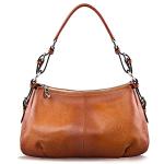 Genuine Leather Hobo Shoulder Bag for Women