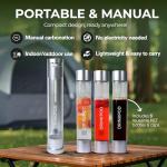 Fizzpod Sparkling Water Maker with 3 Bottles