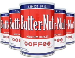 Butter-Nut Medium Roast Ground Coffee 12oz Can