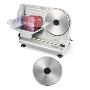 VEVOR 200W Electric Meat Slicer with Adjustable Thickness