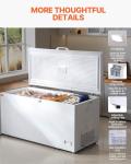 VEVOR 17.2 Cu.ft Chest Freezer with Baskets