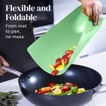 Pastel Flexible Plastic Cutting Board Mats Set of 6