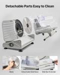 VEVOR 200W Electric Meat Slicer with Adjustable Thickness