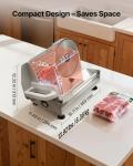 VEVOR 200W Electric Meat Slicer with Adjustable Thickness