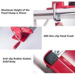 Stainless Steel Adjustable Pasta Maker - Classic Red