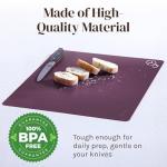 Pastel Flexible Plastic Cutting Board Mats Set of 6