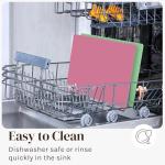 Pastel Flexible Plastic Cutting Board Mats Set of 6
