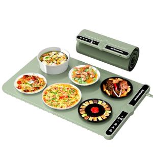 Versatile Waterproof Food Warming Mat with Adjustable Heat