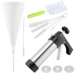 Stainless Steel Churro Maker Kit with Nozzles