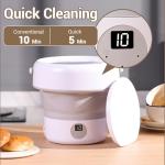 Compact Countertop Dishwasher with Built-In Water Tank