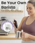 Elementi Handheld Milk Frother and Drink Mixer