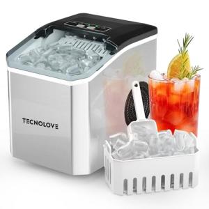 Portable Countertop Ice Maker - 9 Cubes in 10 Minutes