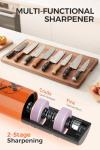 LEFUGO Electric Knife Sharpener – Portable & Rechargeable