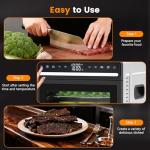 Electactic Dual Chamber Food Dehydrator with 12 Trays