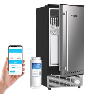 ICEPURE 15" Under Counter Ice Maker with WiFi