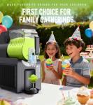 Easy Slushie Machine with LED Display & Auto-Clean