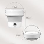 Compact Countertop Dishwasher with Built-In Water Tank