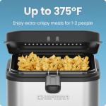Chefman 2.5 Quart Deep Fryer with Basket