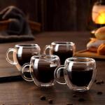 Double Wall Espresso Cups Set of 2