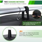 Yesker 6-Layer Hanging Herb Drying Rack with Shears